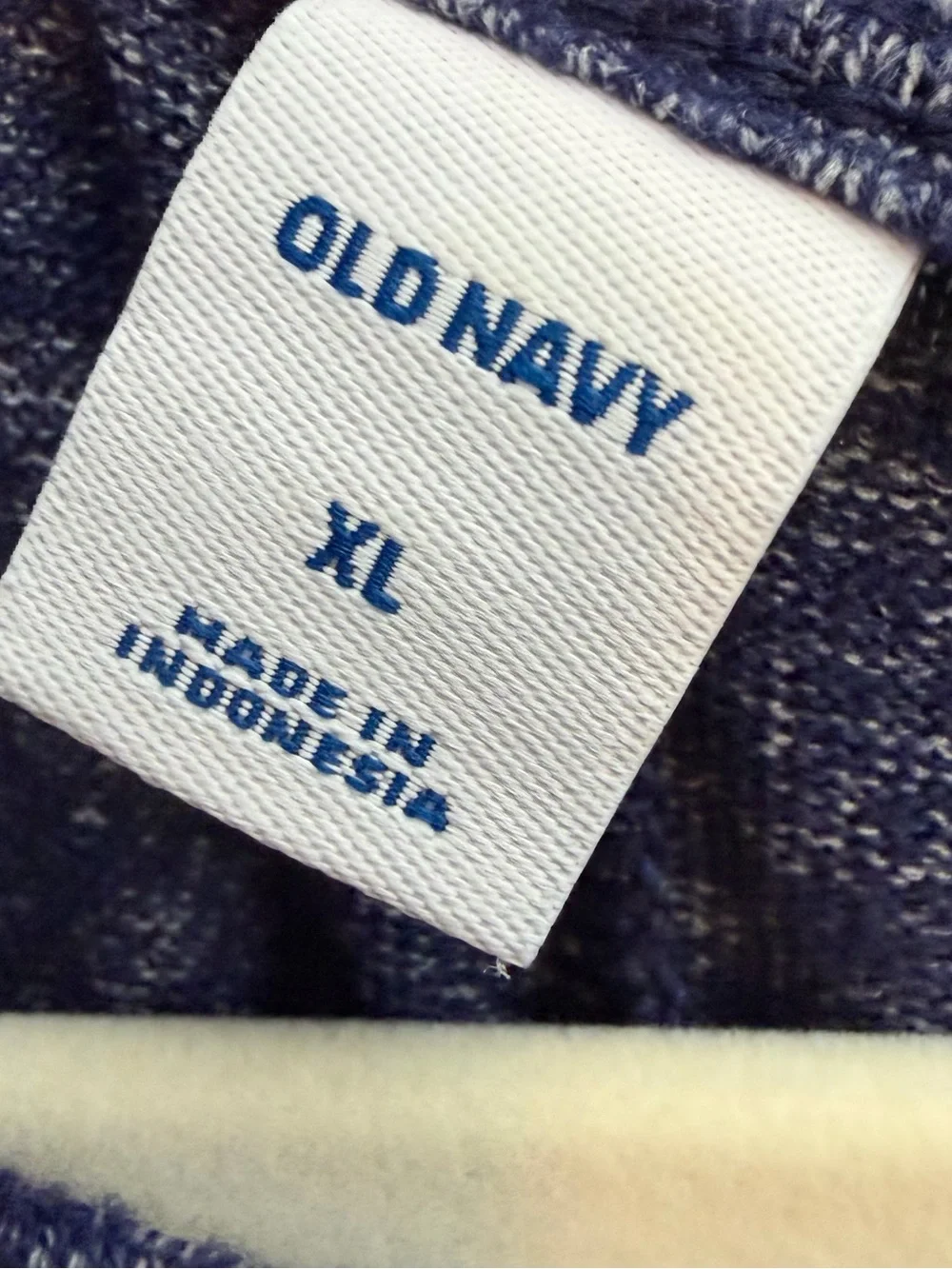 Old Navy Heather Navy Knit dress  with Crew Neck